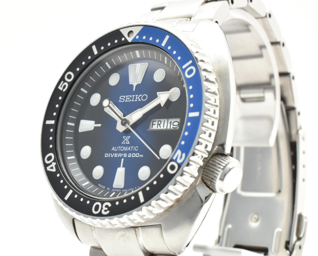 ▶️SEIKO Prospex 4R36-04Y0 Automatic Diver’s 200m Mini Turtle Men’s Watch JAPAN