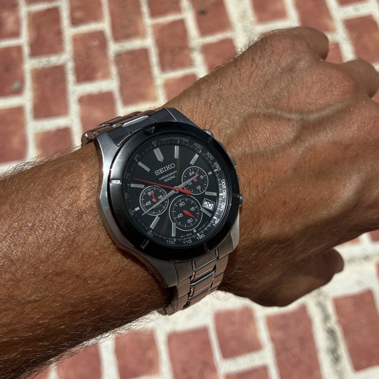 STUNNING Seiko Chronograph Men’s Watch Read Description