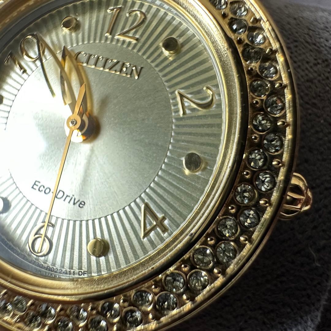 CITIZEN FE2082 51P Gold Silhouette Crystal