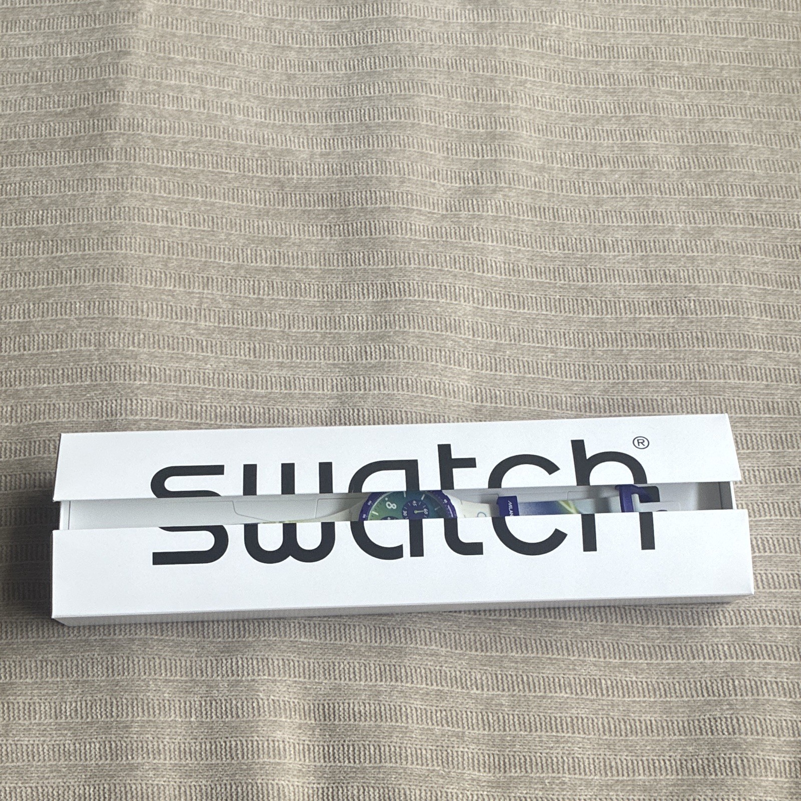 Swatch Milano Cortina 2026 Swiss Made Quartz Chronograph 43mm Watch w/ Box