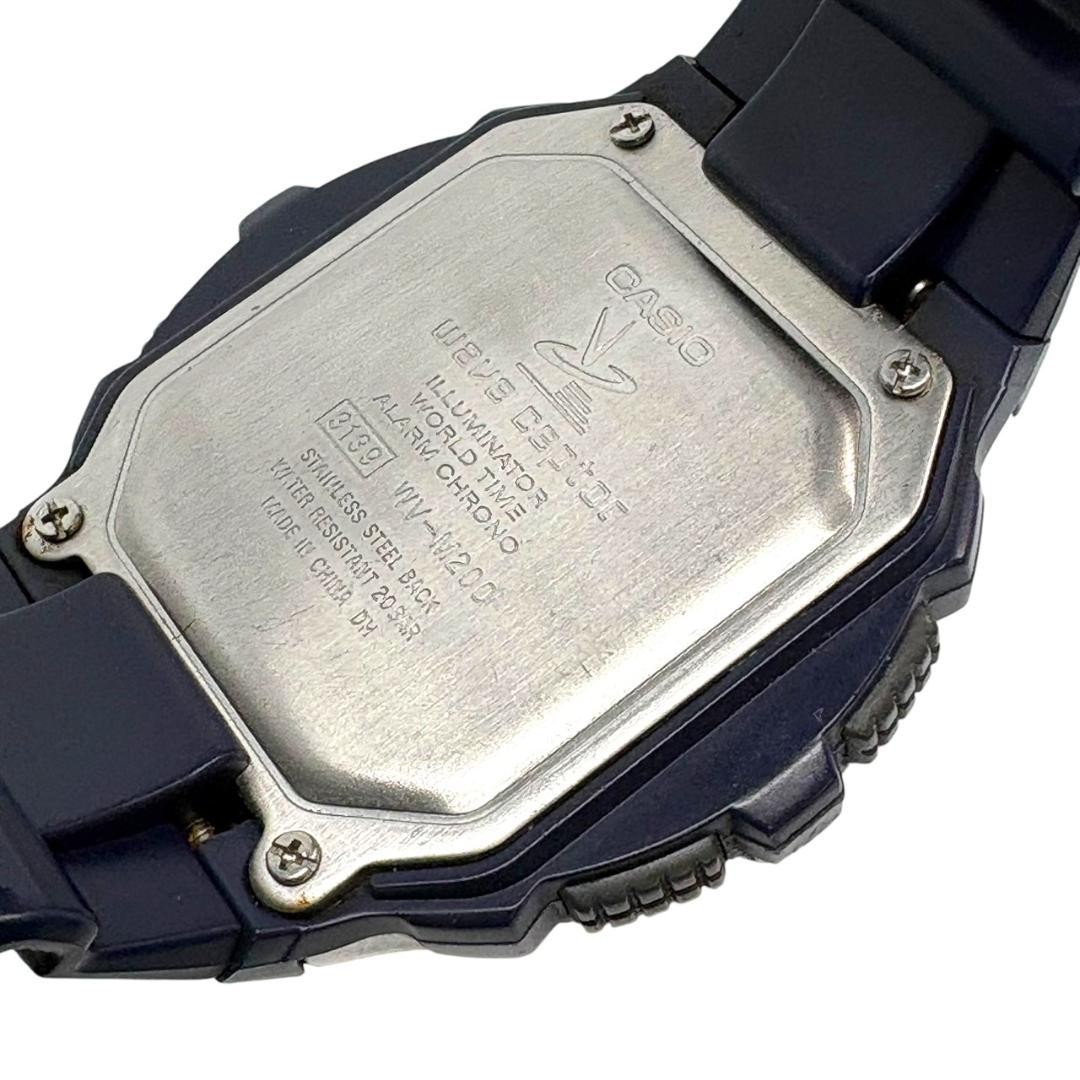 [Battery Replaced] CASIO WV-M200 Wave Ceptor Radio-Controlled Watch From Japan