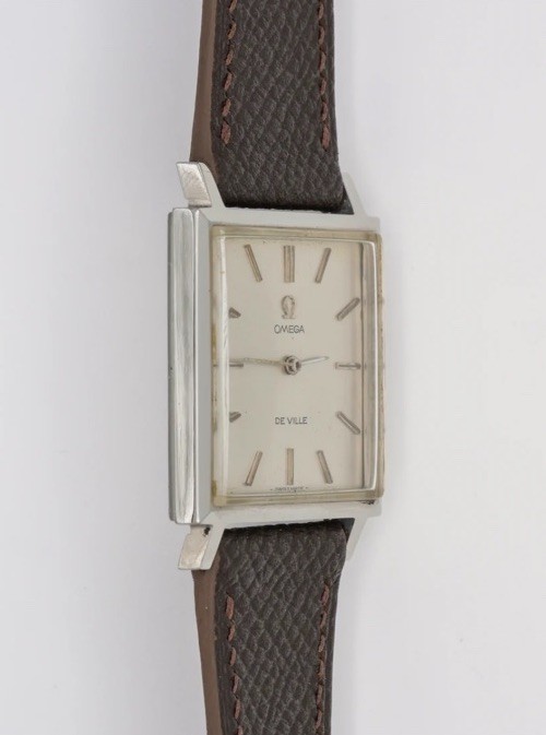 😍 SERVICED Vintage 1960s OMEGA DE VILLE Ref 111.024 Manual Cal 620 Steel Tank