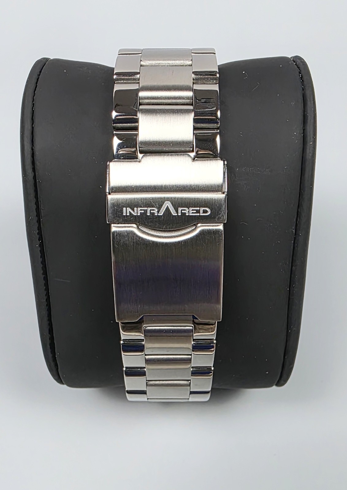 Infrared Genesis Shadow Black Link Men’s Wristwatch