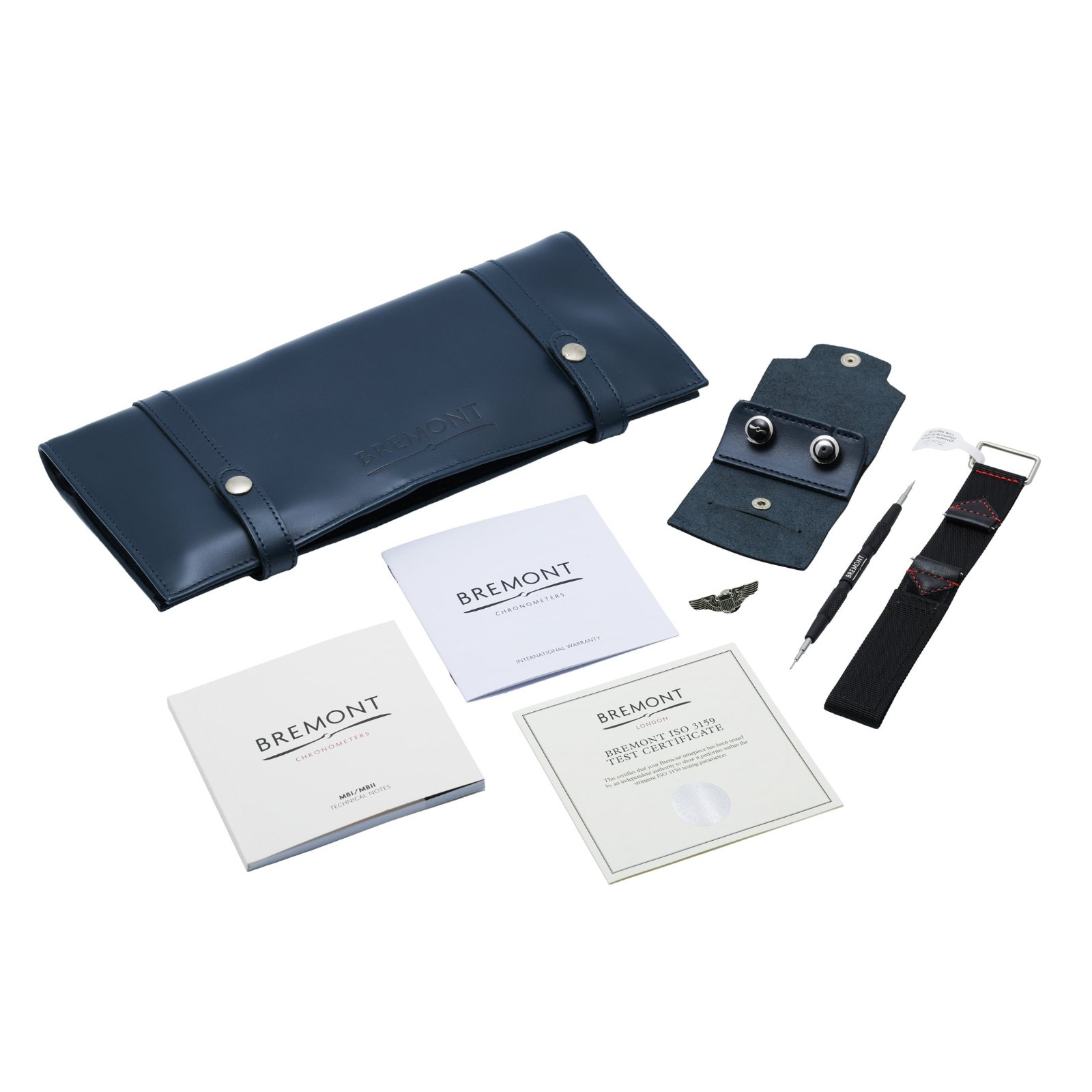 Bremont MBI Watch Red Barrel Full Set (free worldwide shipping included)