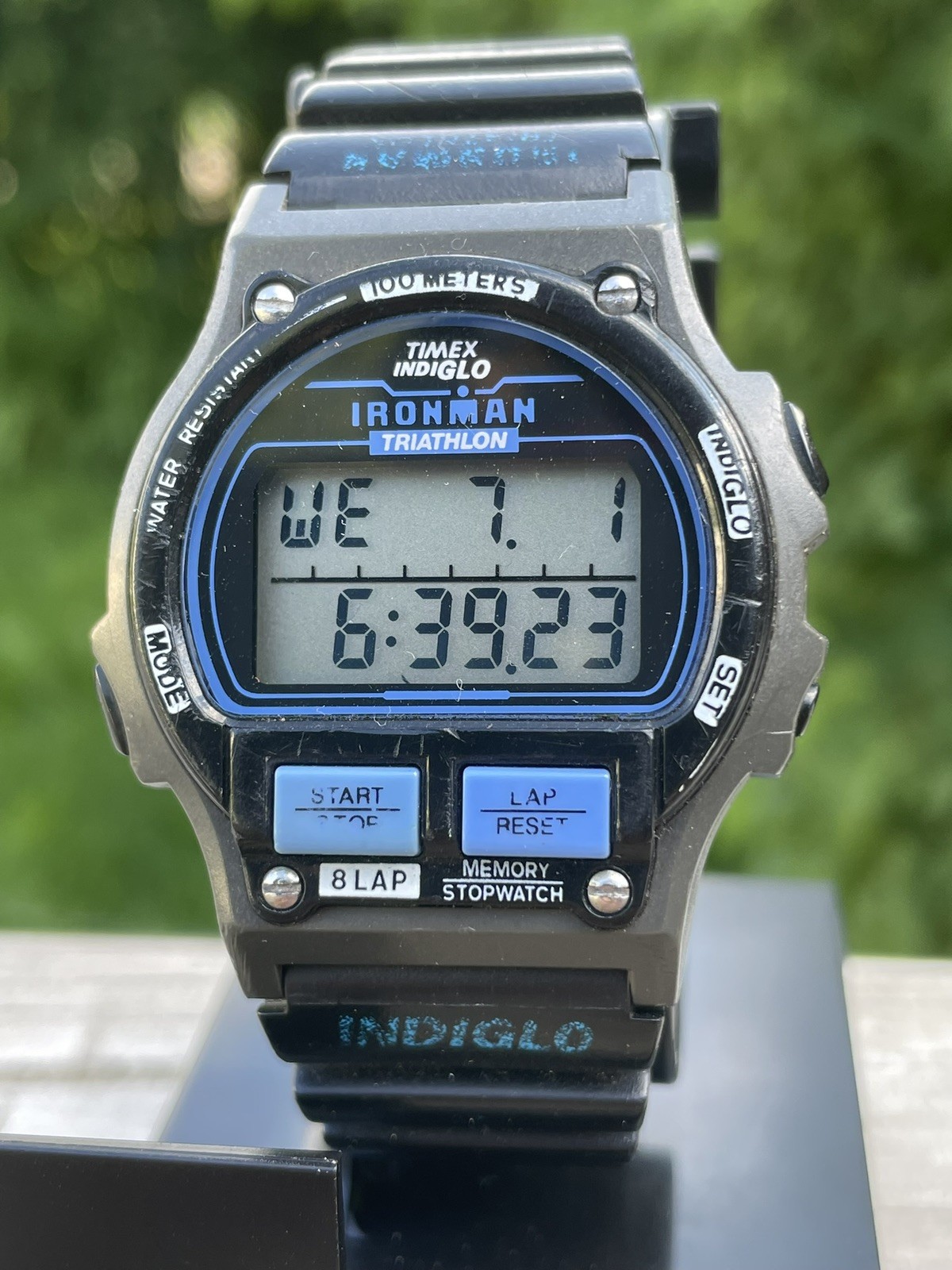 1990’s “Bill Clinton” Men’s Timex Indiglo Ironman Triathlon Digital Quartz Watch