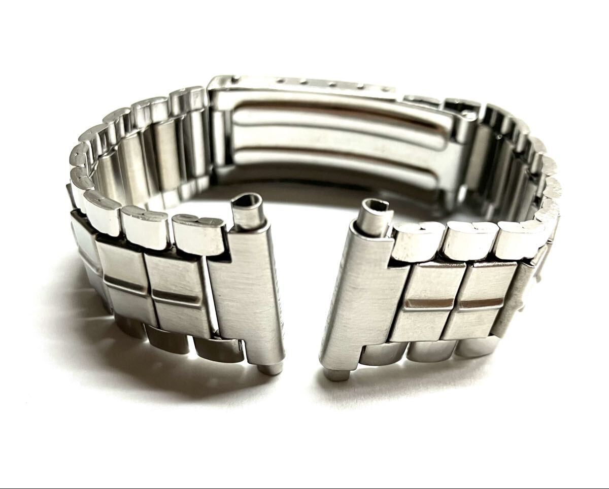 Stainless Steel Belt for Wristwatch Vintage Item 16.5 21mm Length Approximately