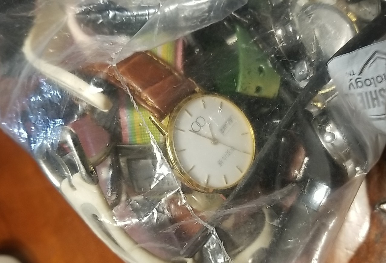 Untested Watch Lot, Various types Womens & Mens. Some Visibly Broken, Some Good