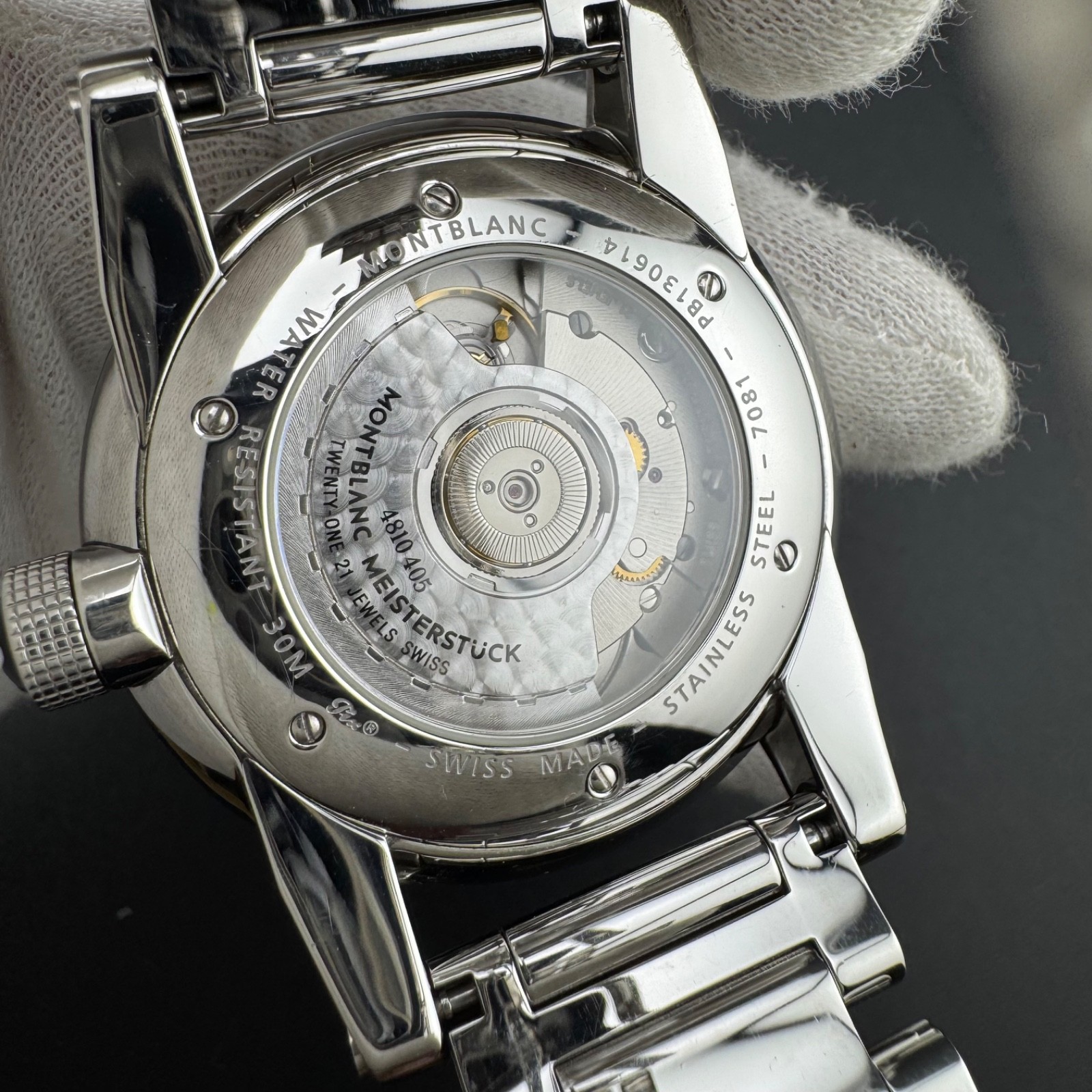 MONTBLANC TimeWalker GMT REF 7081 42mm Automatic Watch NO TARIFF