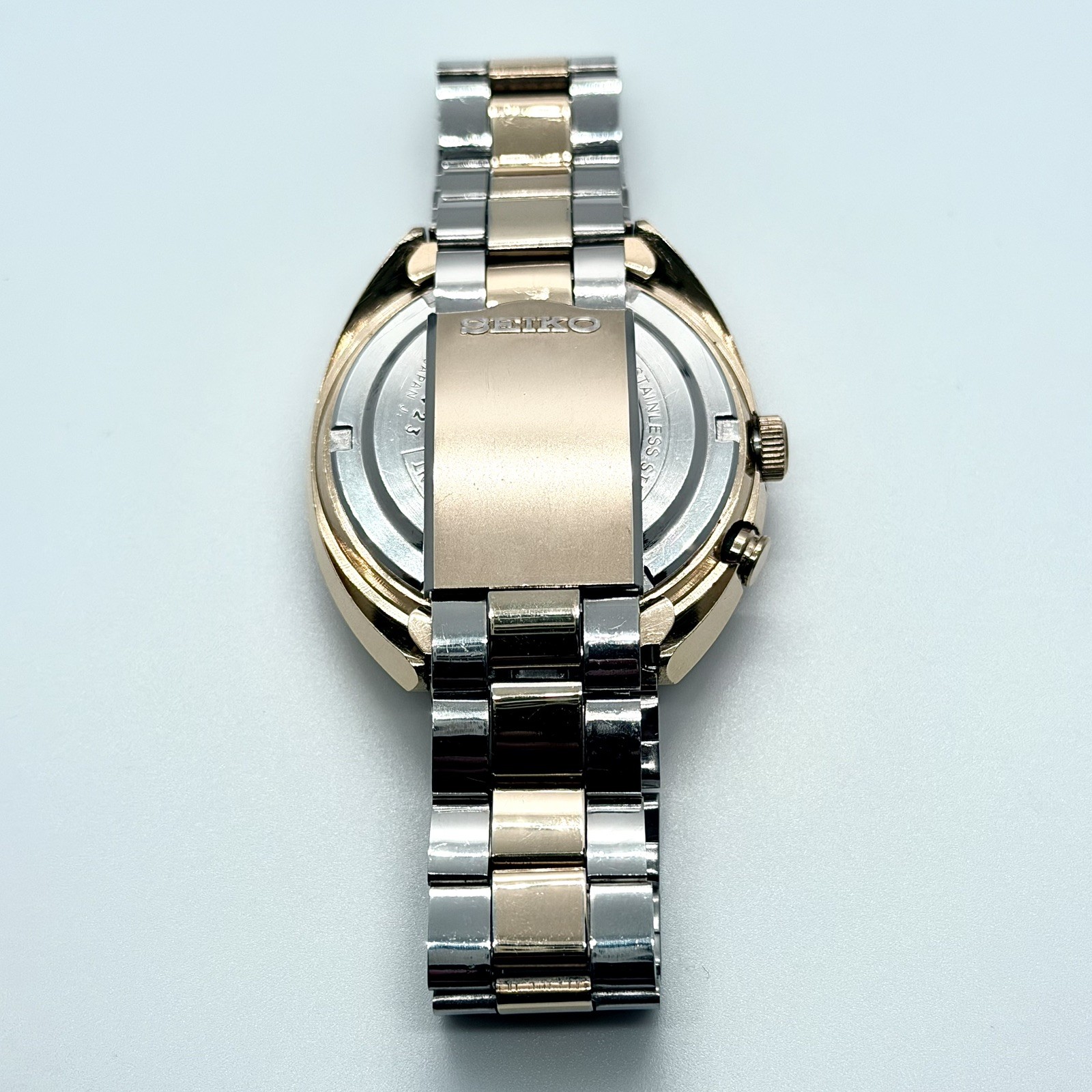 Excellent Seiko Bell-Matic 4006-7004 1970s Vintage Alarm Watch Original Bracelet