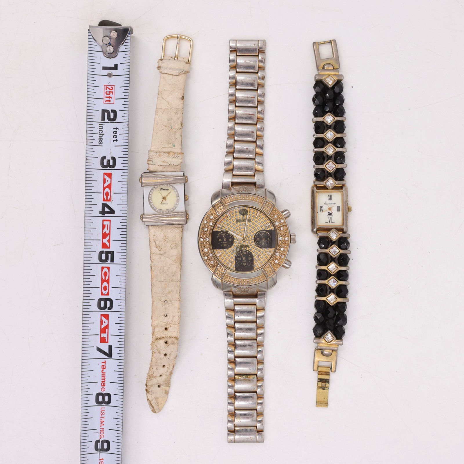 Lot of 23 Assorted Quartz Watches: Timex, Game Time, Ice Star & Geneva