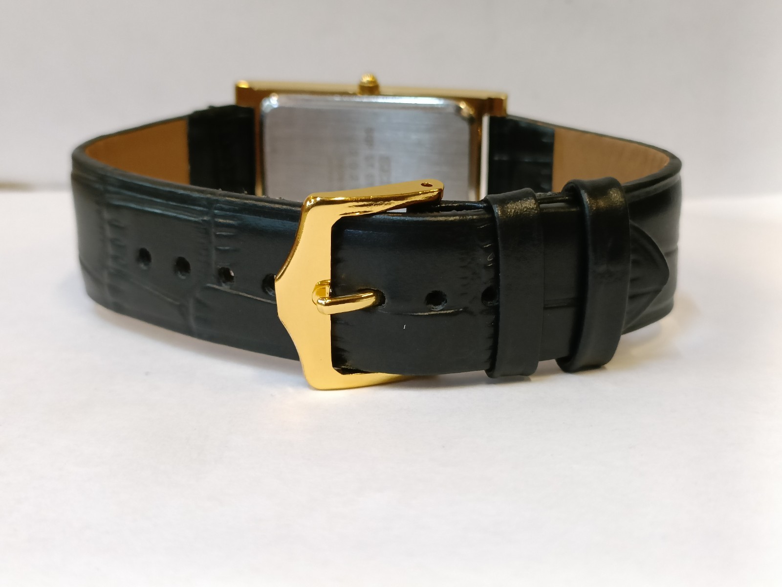 VINTAGE SEIKO SLIM QUARTZ BLACK DIAL JAPAN MEN’S WORKING DRESS WATCH