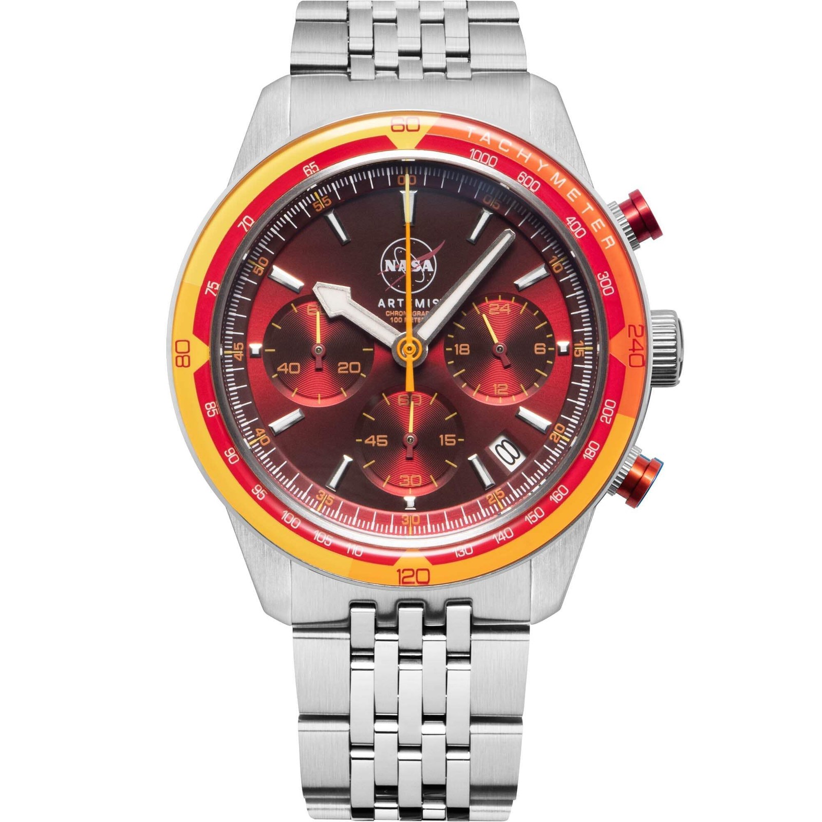 Xeric NASA Artemis Chrono Afterburn Limited Edition Men’s Watch – Brand New