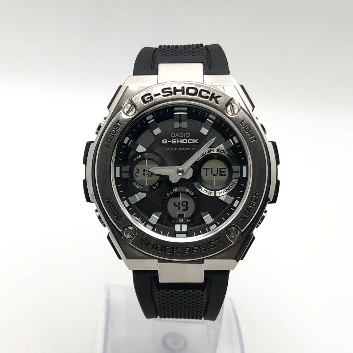 Excellent Condition Working CASIO G SHOCK GST W110 Tough Solar Men’s Watch a0052