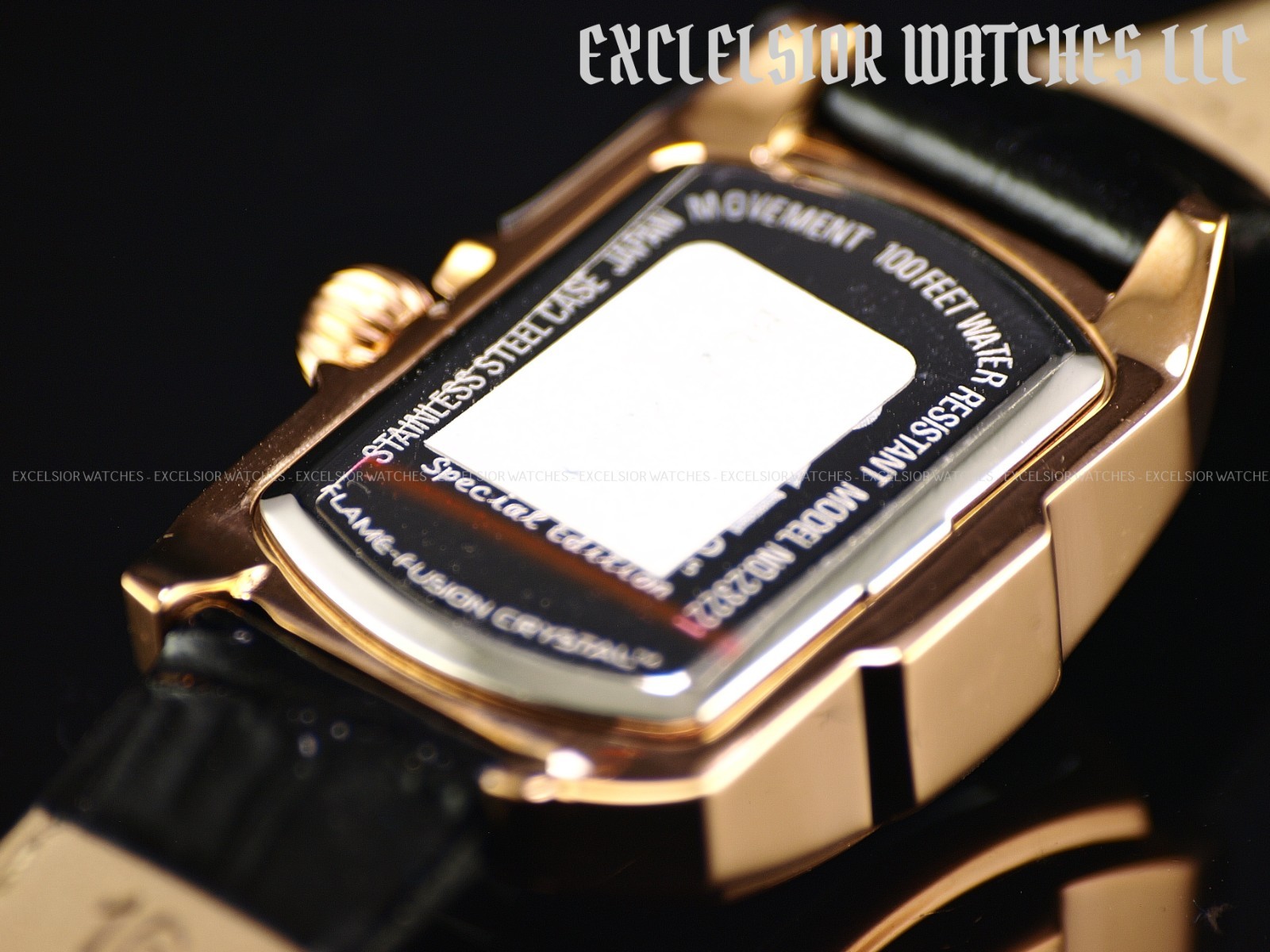 Invicta Women’s Lupah Rose Gold Dial 29mm Special Edition Floral Watch 23221