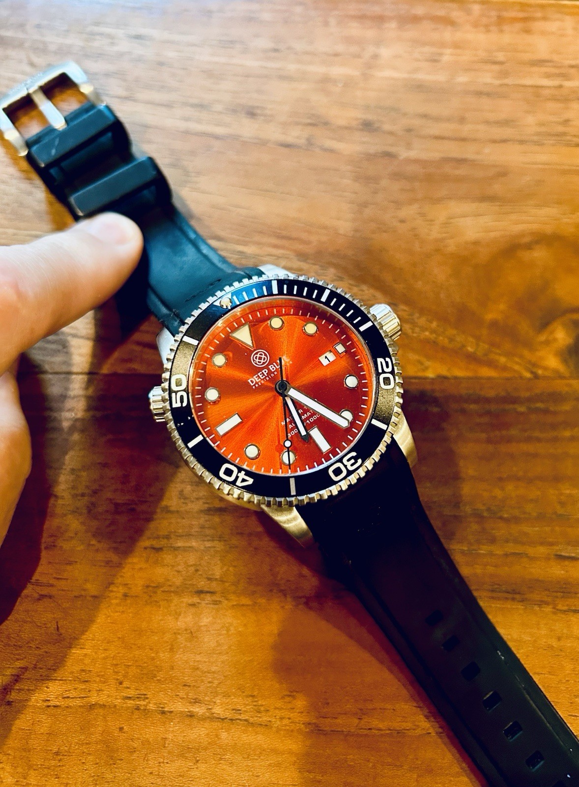 Deep Blue Automatic Precision Diver Master 1000 (3129 of 5000) 44mm Dive Watch