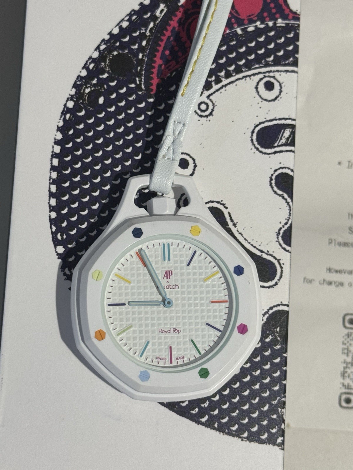 Swatch Royal Pop Huit Blanc (INHAND✅)