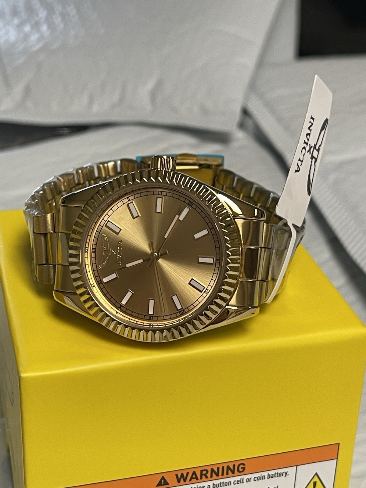 Invicta Specialty I by Invicta Men’s Watch – 40mm, Gold (69004) new