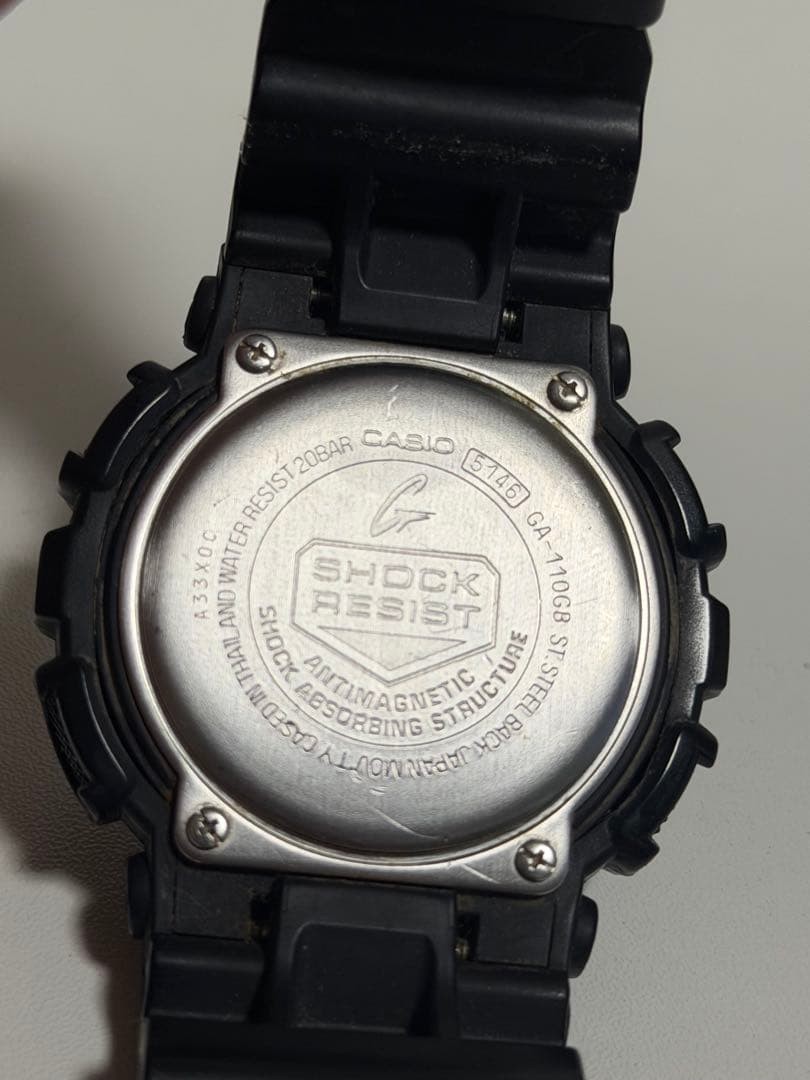 CASIO G-SHOCK GA-110GB Men’s Watch 【USED】