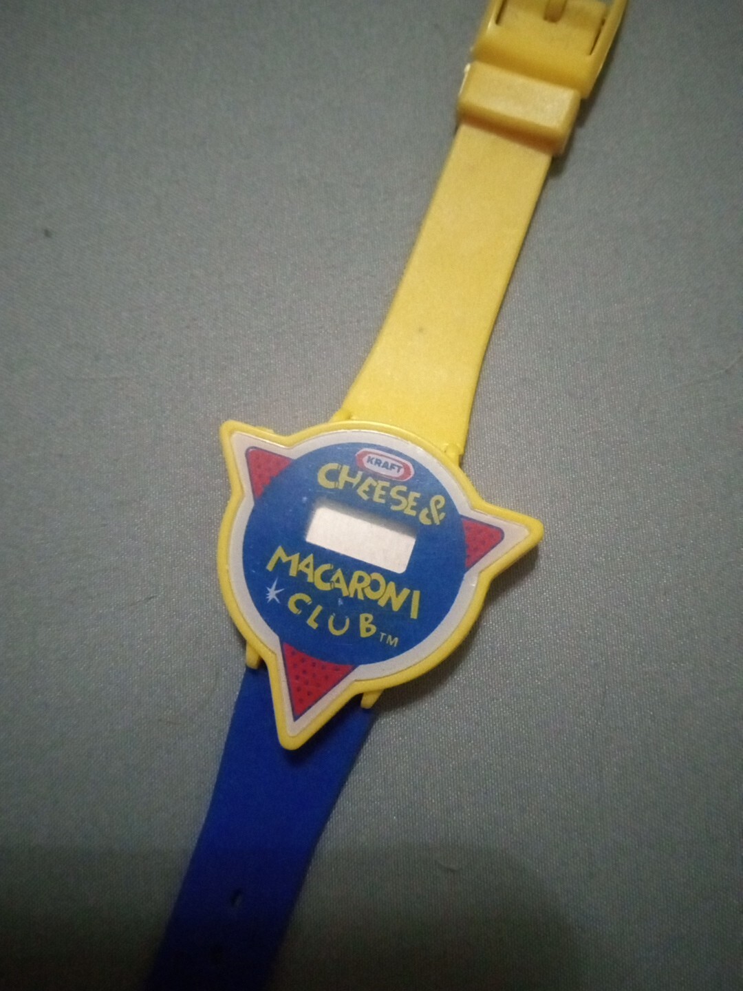 Vintage Macaroni Club Digital Wrist Watch Kraft Need Batteries Very Rare Decent