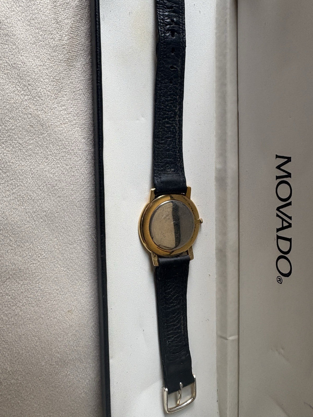 Movado Watch Comes with Case In Good Condition with Original Box