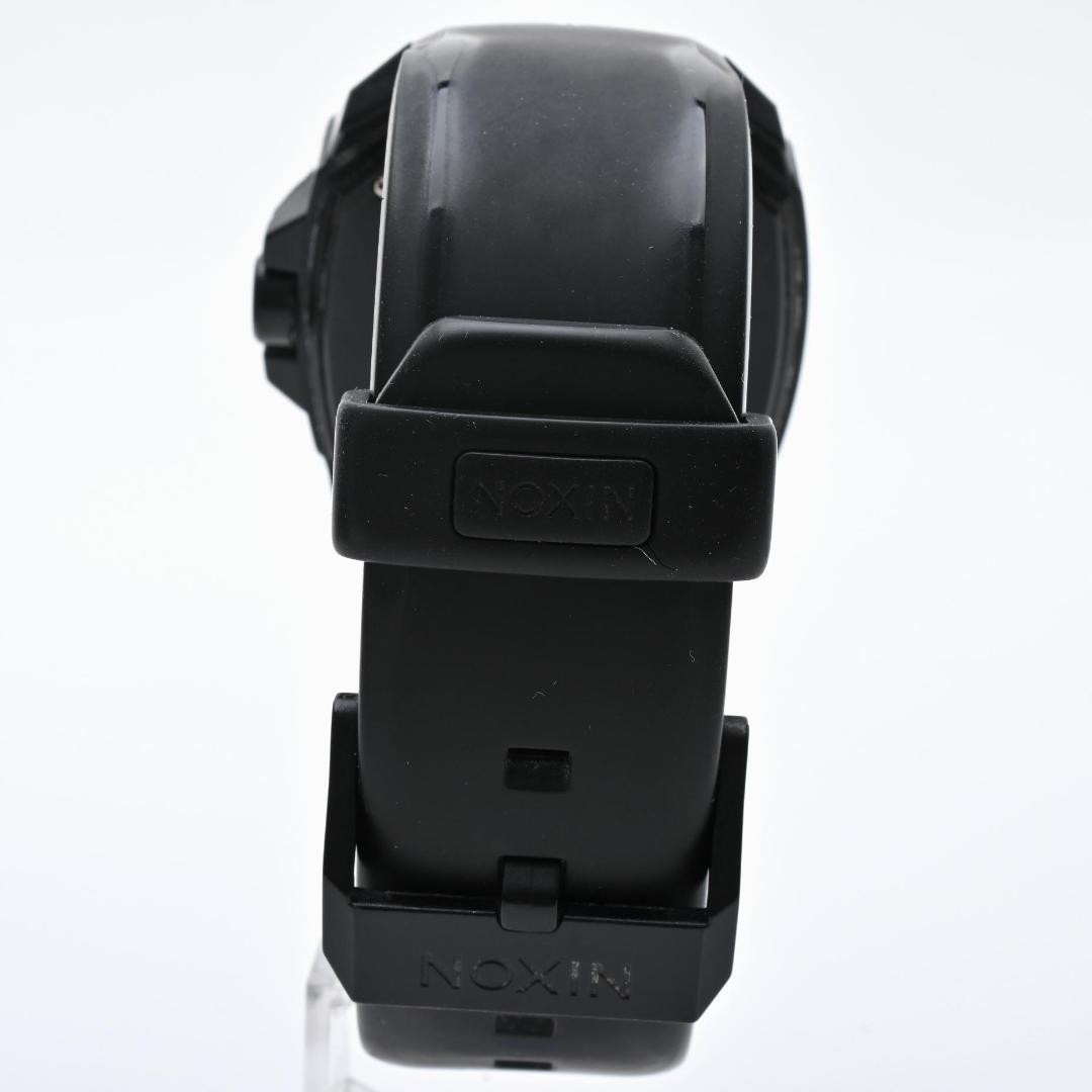 NIXON THE RUCKUS Watch Black Polycarbonate Quartz Timepiece Excellent