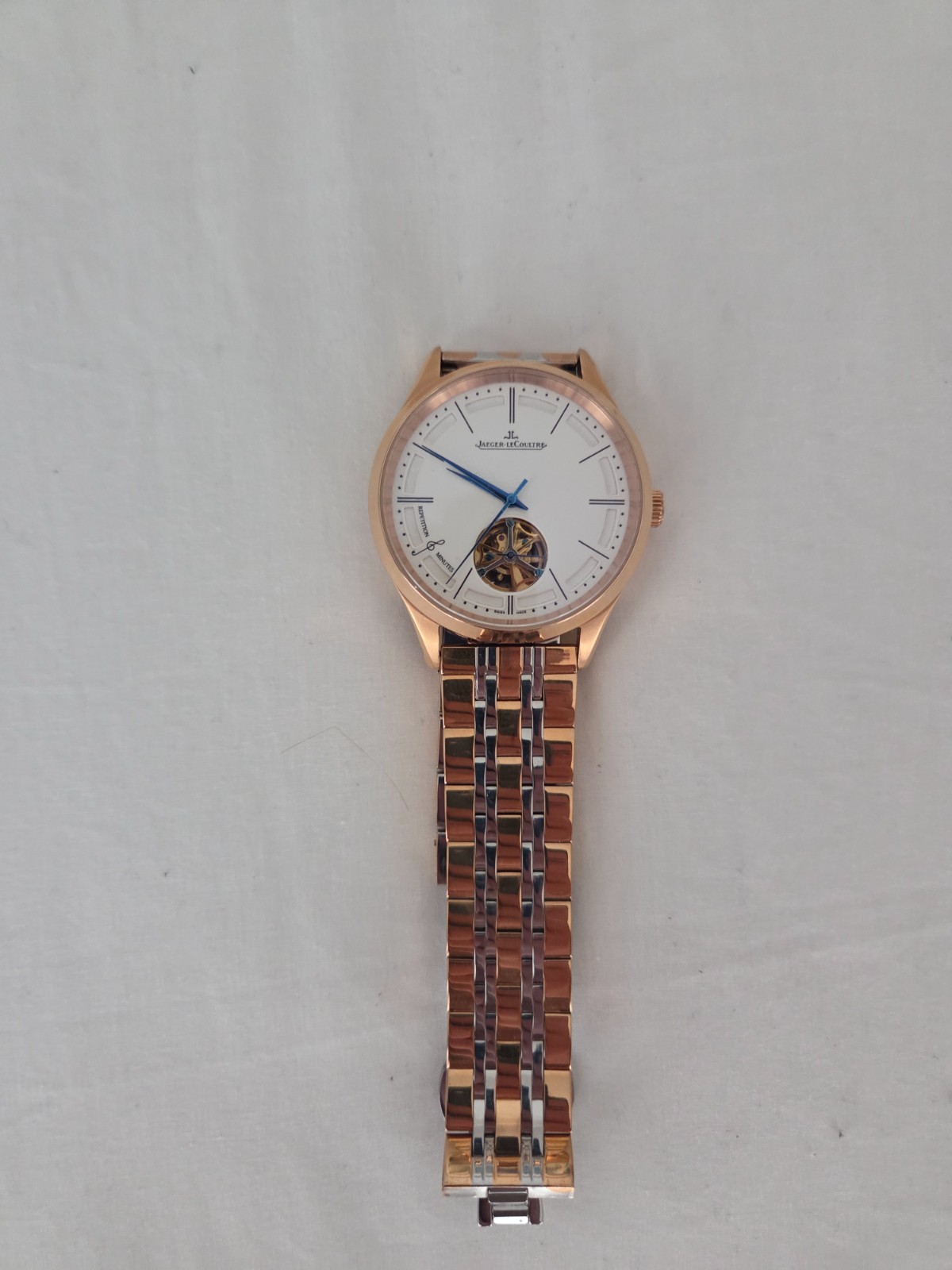 Automatic Open Heart Wristwatch Two-Tone Bracelet – Jaeger-LeCoultre