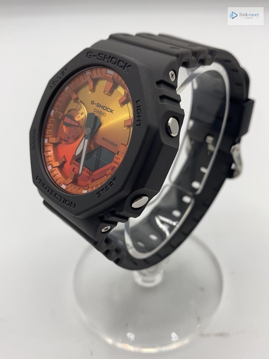 CASIO G-SHOCK GA-2100FL-8AJF Men’s Analog-Digital Watch Gray/Orange