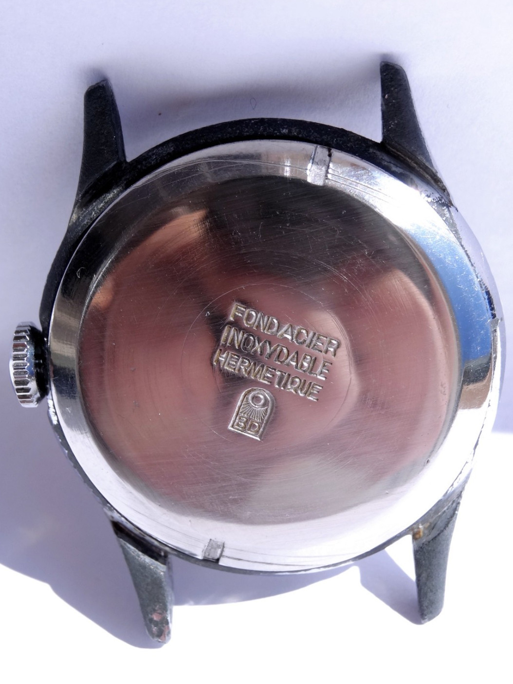 Perfex Hermetique Cal. Cupillard 233, Rare Case Maker, Crab Style, Patina, Works