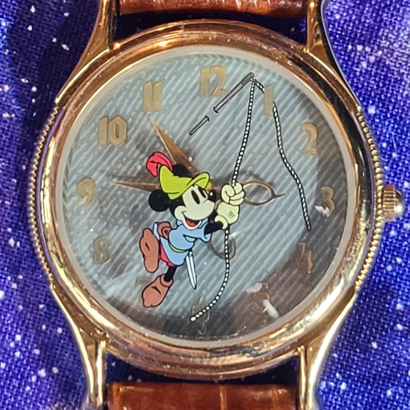 Disney Parks Mickey Mouse Robin Hood LE Vintage Watch Ready To Wear | See Video