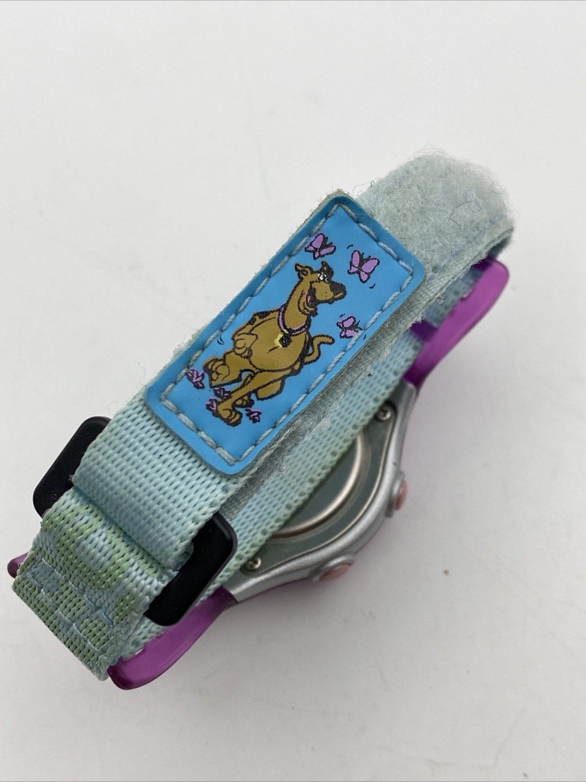 Vintage Scooby doo Purple Blue lcd digital watch Hanna-Barbara new battery