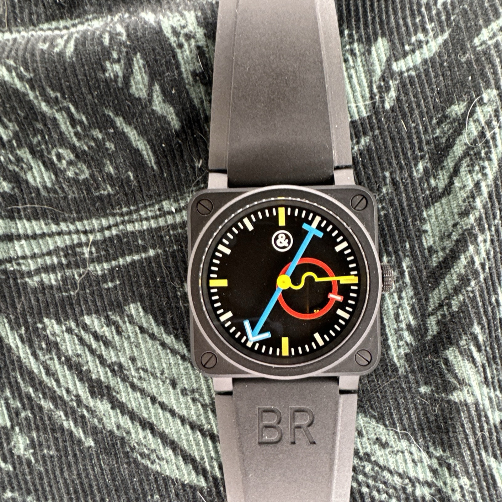 Bell & Ross x Alain Silberstein Ref. BR03-92 42mm Men’s Watch with box and paper