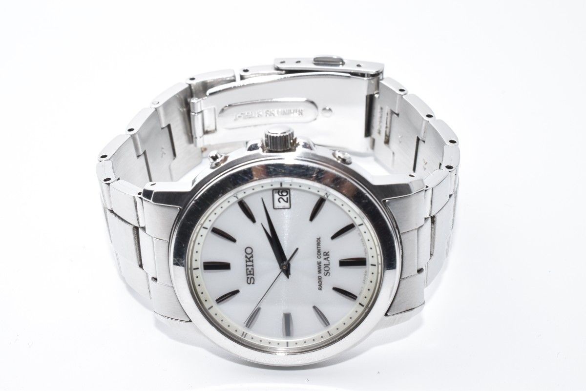 SEIKO 7B52 0AF0 Radio Solar Men s Watch