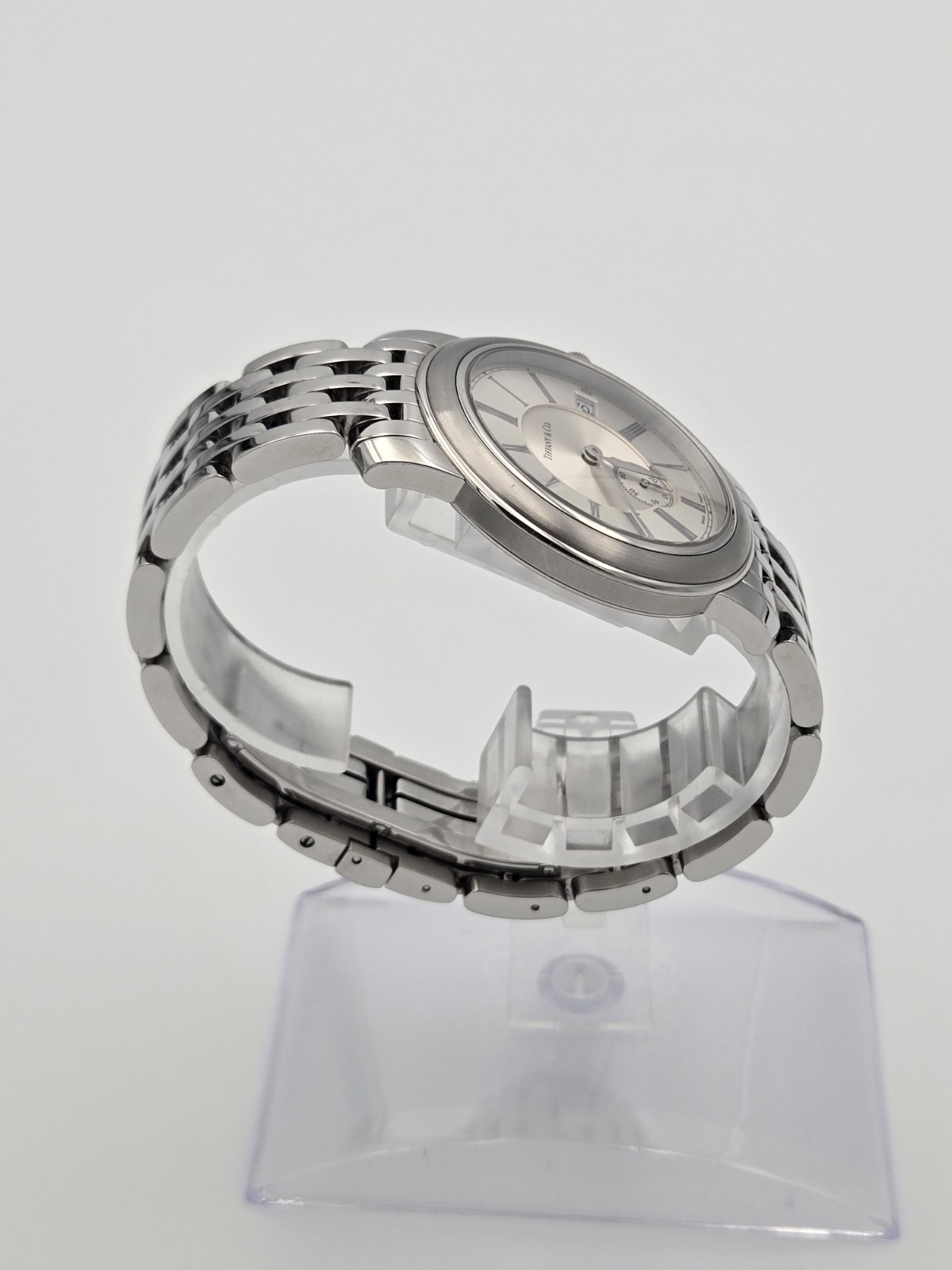 Tiffany & Co. Mark Resonator Mode Men’s Watch 37mm Stainless Steel Swiss Silver