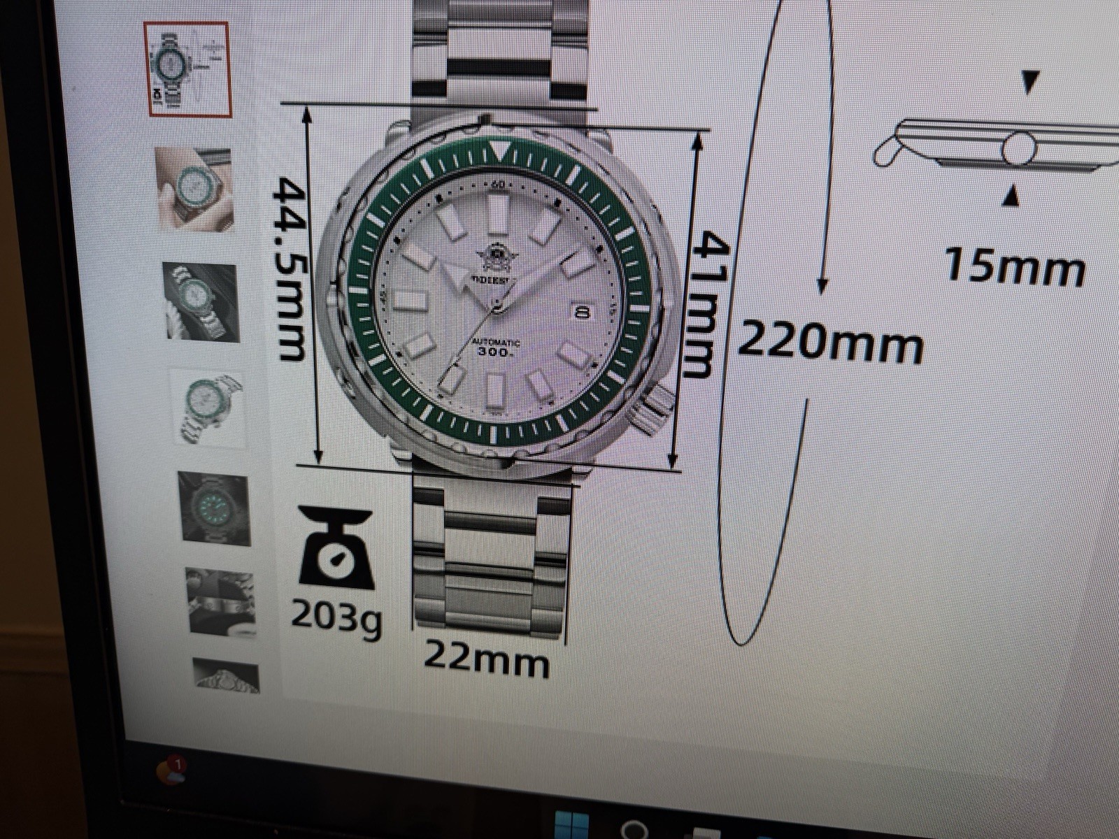 Addiesdive Tuna Automatic 300meters