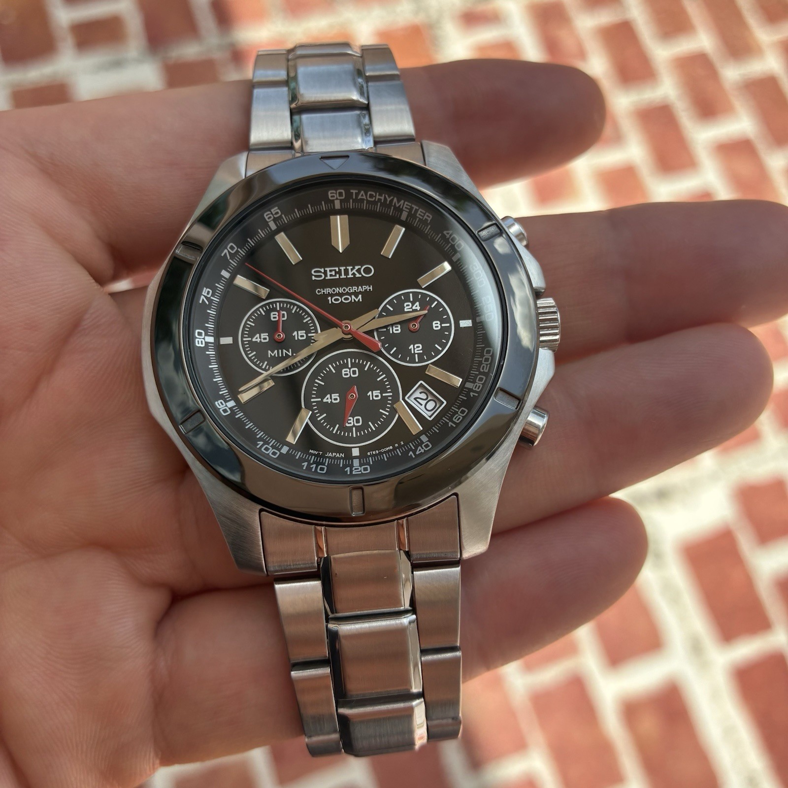 STUNNING Seiko Chronograph Men’s Watch Read Description