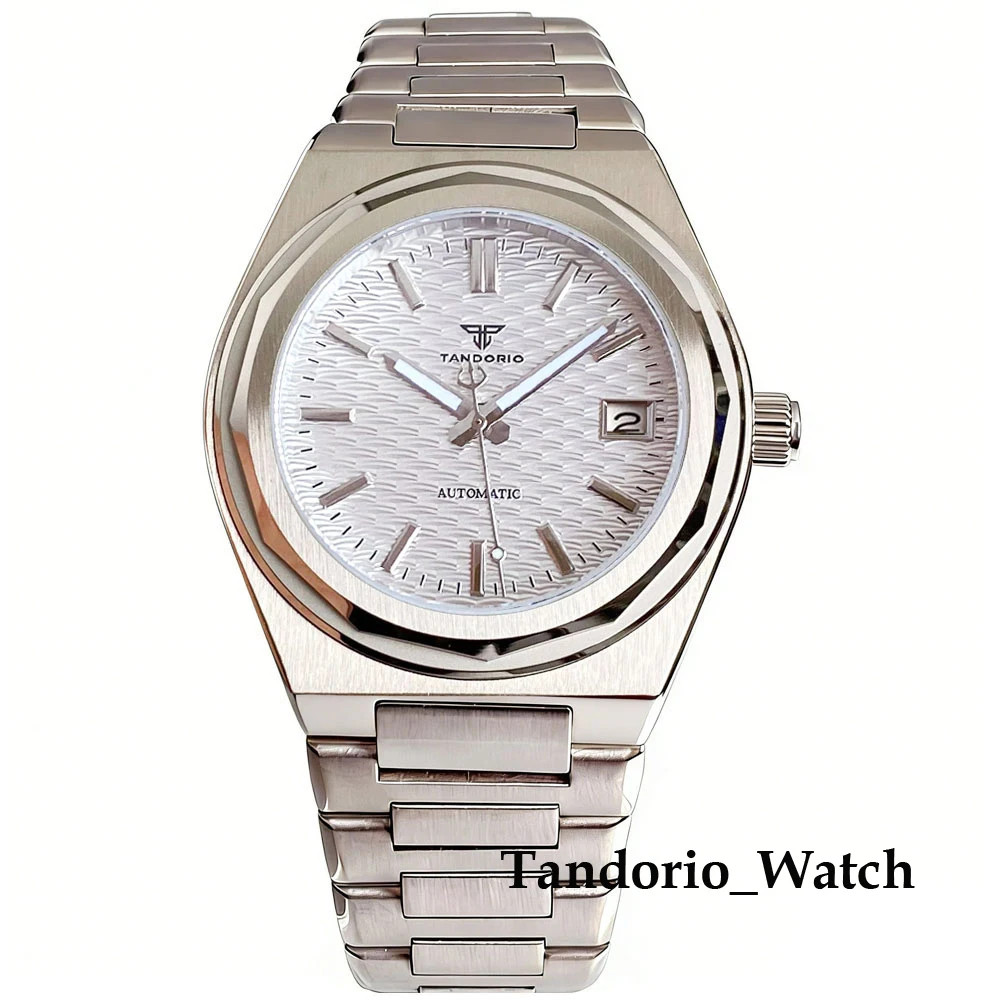 2026 New Tandorio Automatic Japan NH35 Mechanical Men’s Watch Sapphire Glass