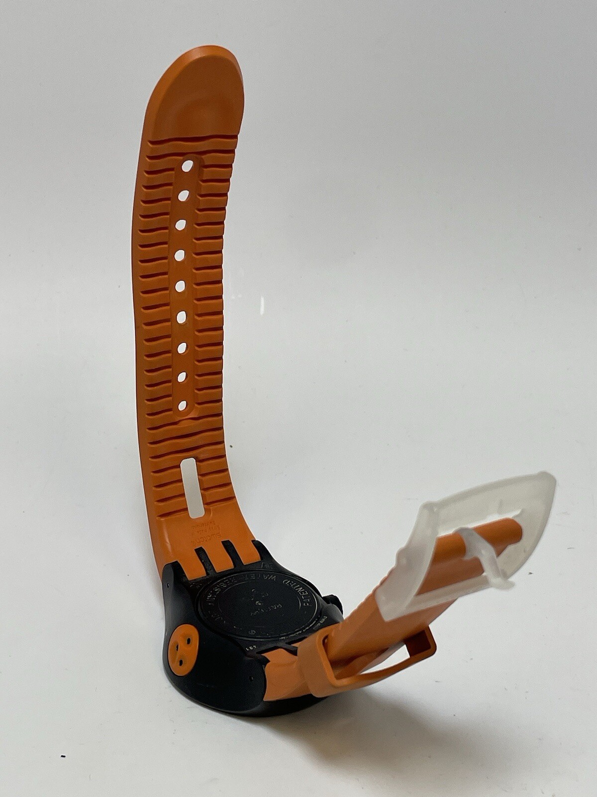 Rare Orange Swatch Fun Scuba Sugb103 Climbing Lobster Olympic Dive