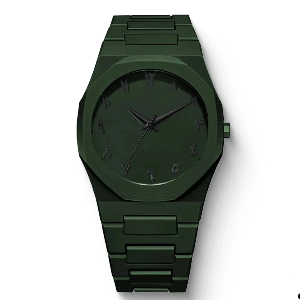 New Fashionable Men’s Watch Simple Black Male Quartz Watches Arabic digital