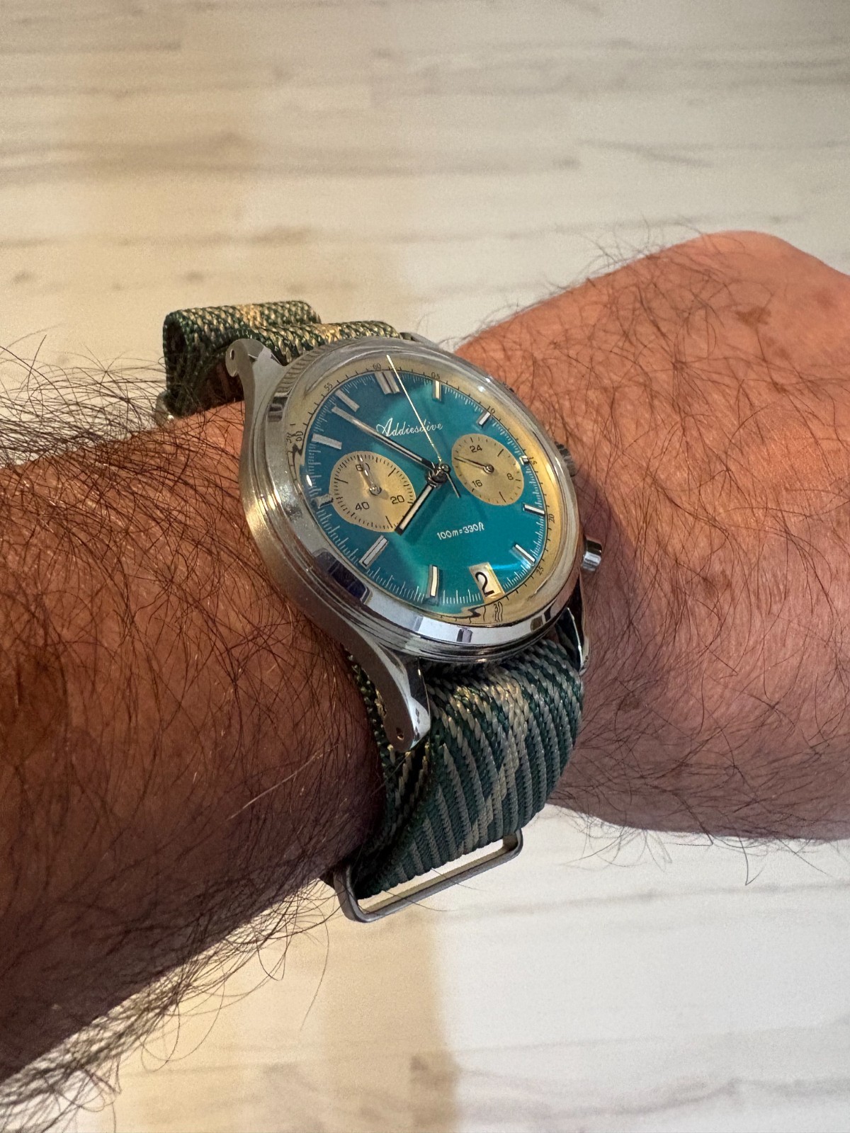Addiesdive Chronograph Quartz 38MM Watch
