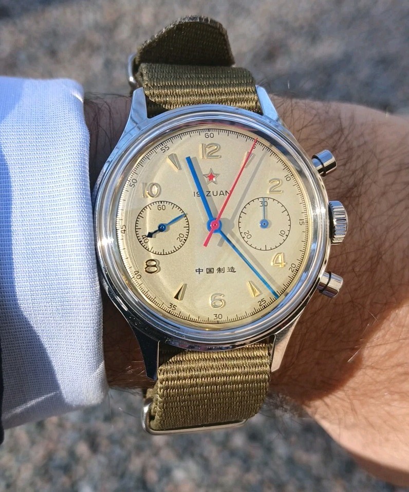 Seagull 1963, 38mm Manual w/ Acrylic Crystal, US Seller, Fast Shipping!