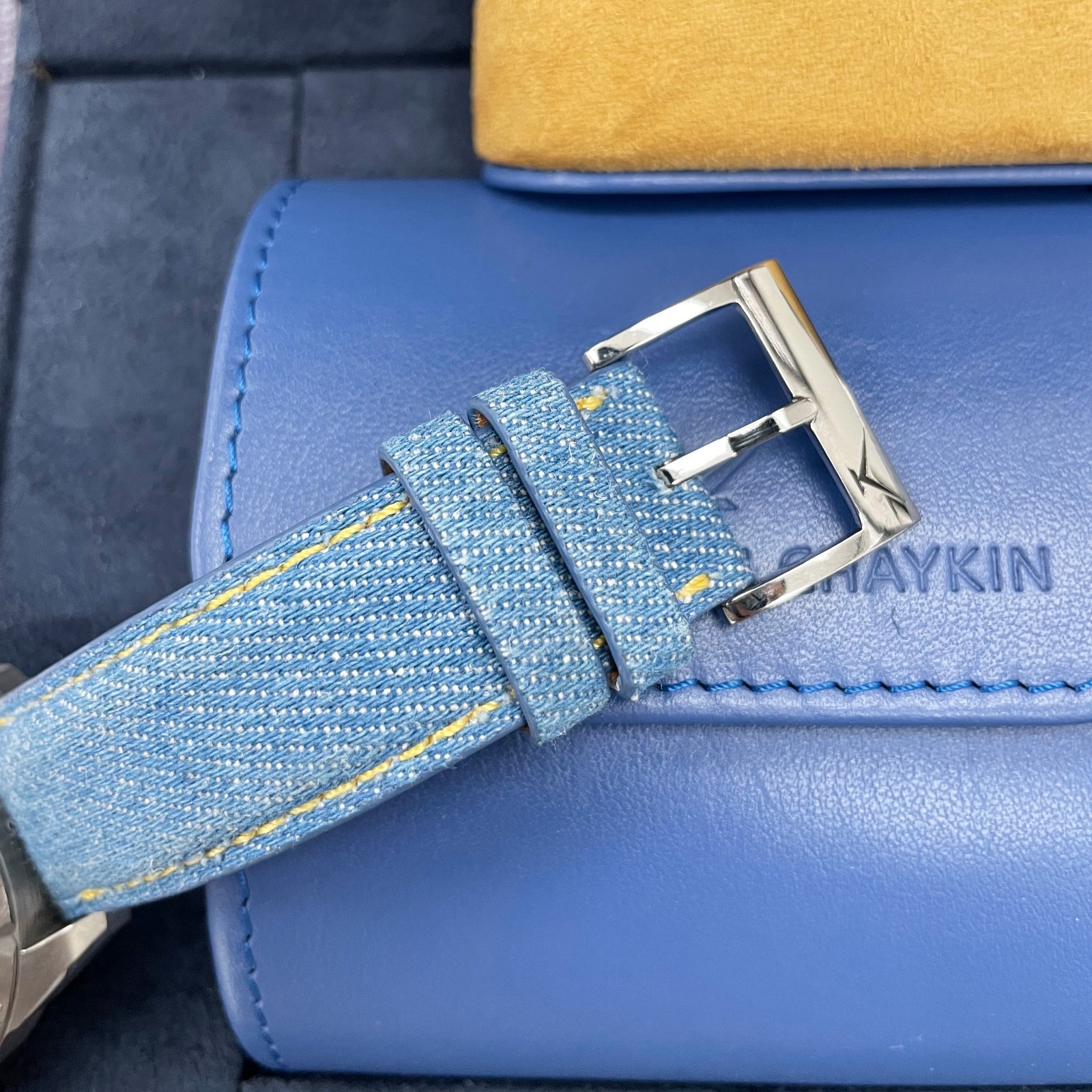 Konstantin Chaykin Minions Titanium 40mm Limited series of 99 pieces Blue Jean