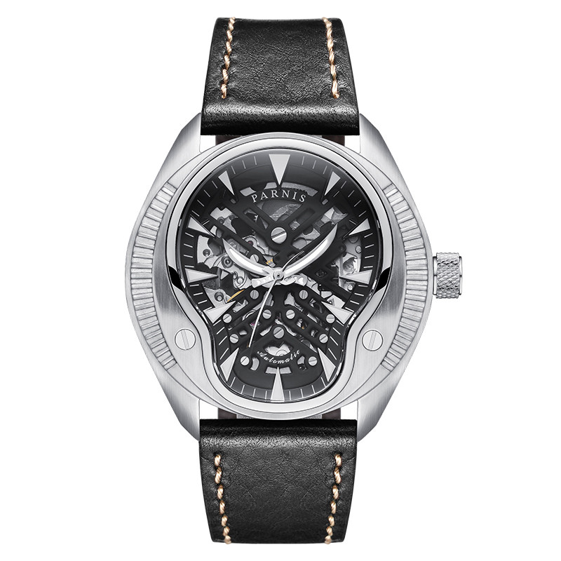 43mm Parnis Sapphire Japan Miyota Automatic Men’s Casual Watch Luminous Marker