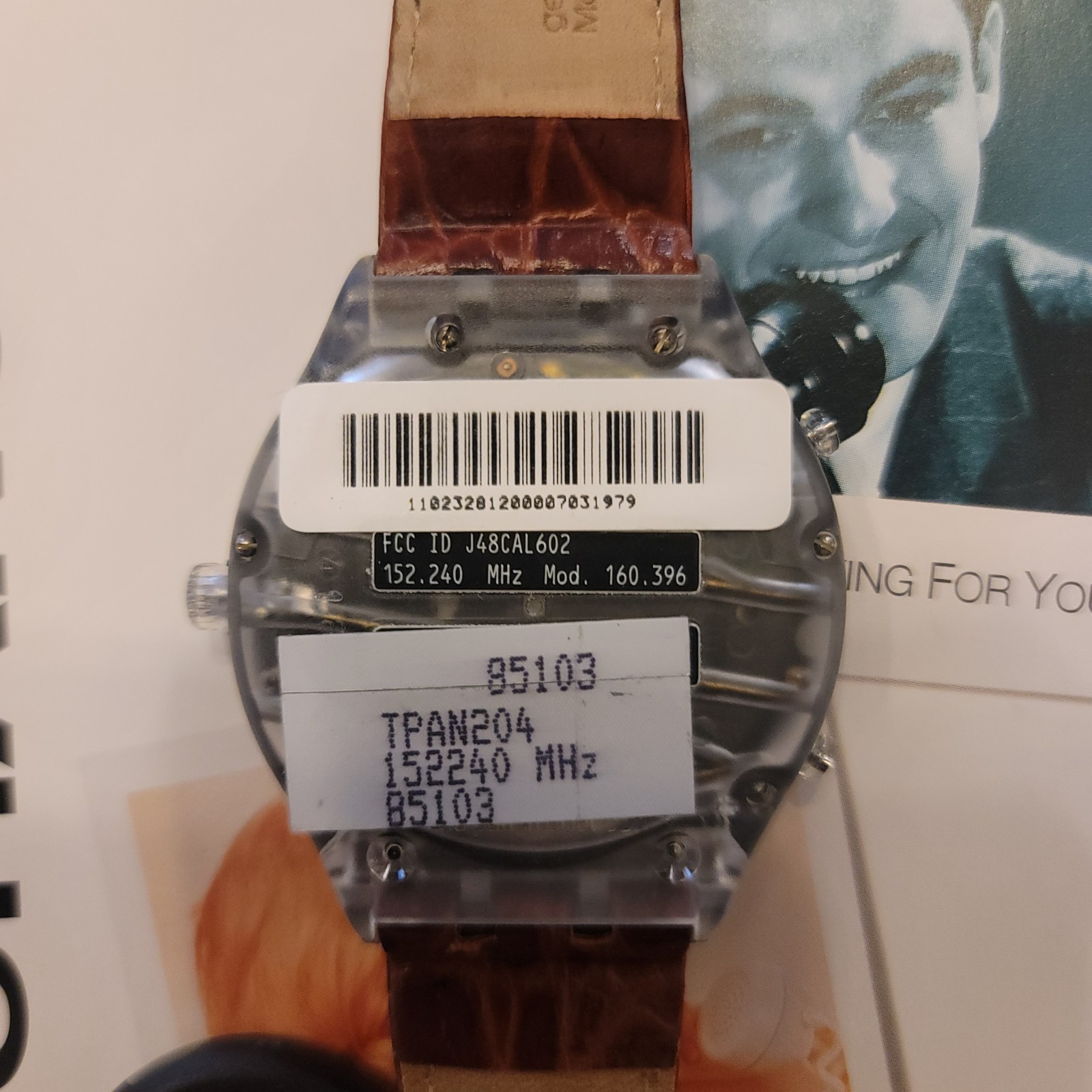 SWATCH 1993 PAGER BEEP UP TPAN204 Numeric Beeper Watch W/ Original Paperwork NEW