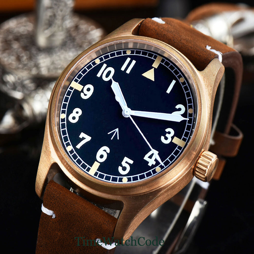 39mm Diver Automatic Men’s Watch Solid Bronze CUSN8 NH35A PT5000 Sapphire Glass