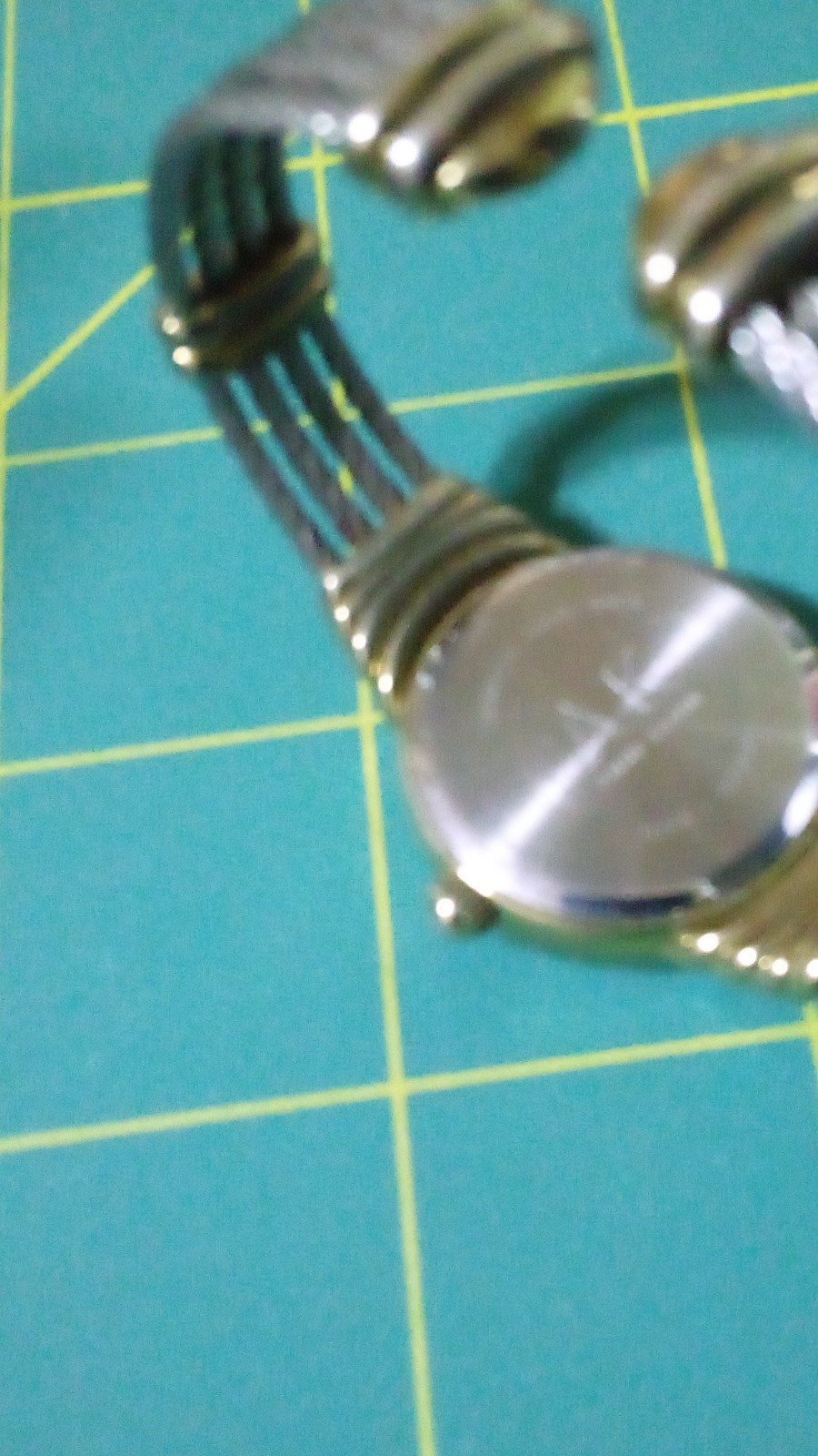 Anne Klein AK Vintage Women’s Quartz White Dial Diamond Accent Two-Tone 30mm