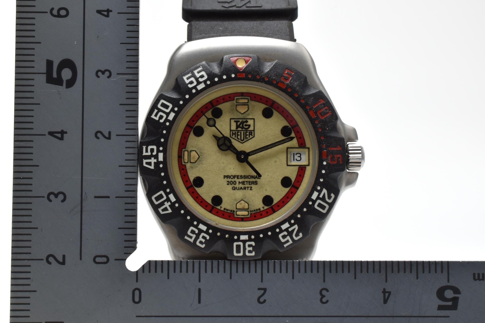 【Exc+5】 TAG Heuer Formula 1 WA1211 Cream Dial 200m Mens Quartz Watch From Japan