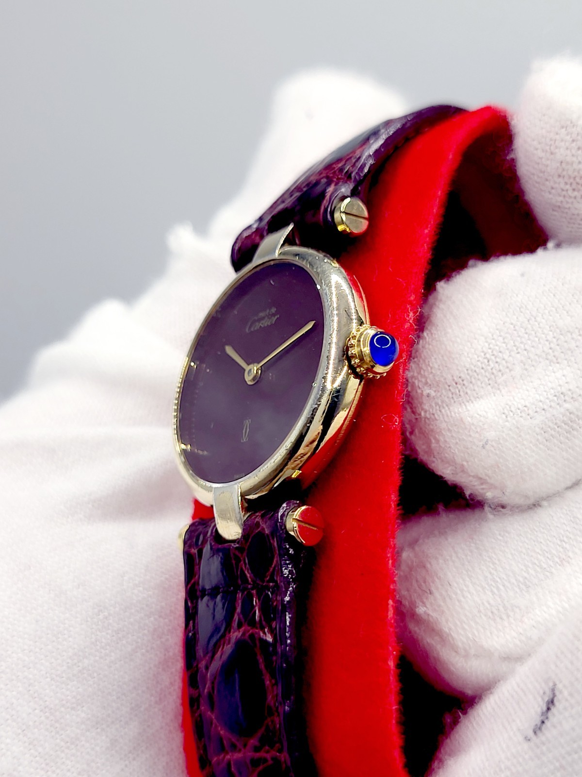 [N.MINT] 24mm Cartier Must de Cartier Swiss Vendome Vermeil Women’s Watch