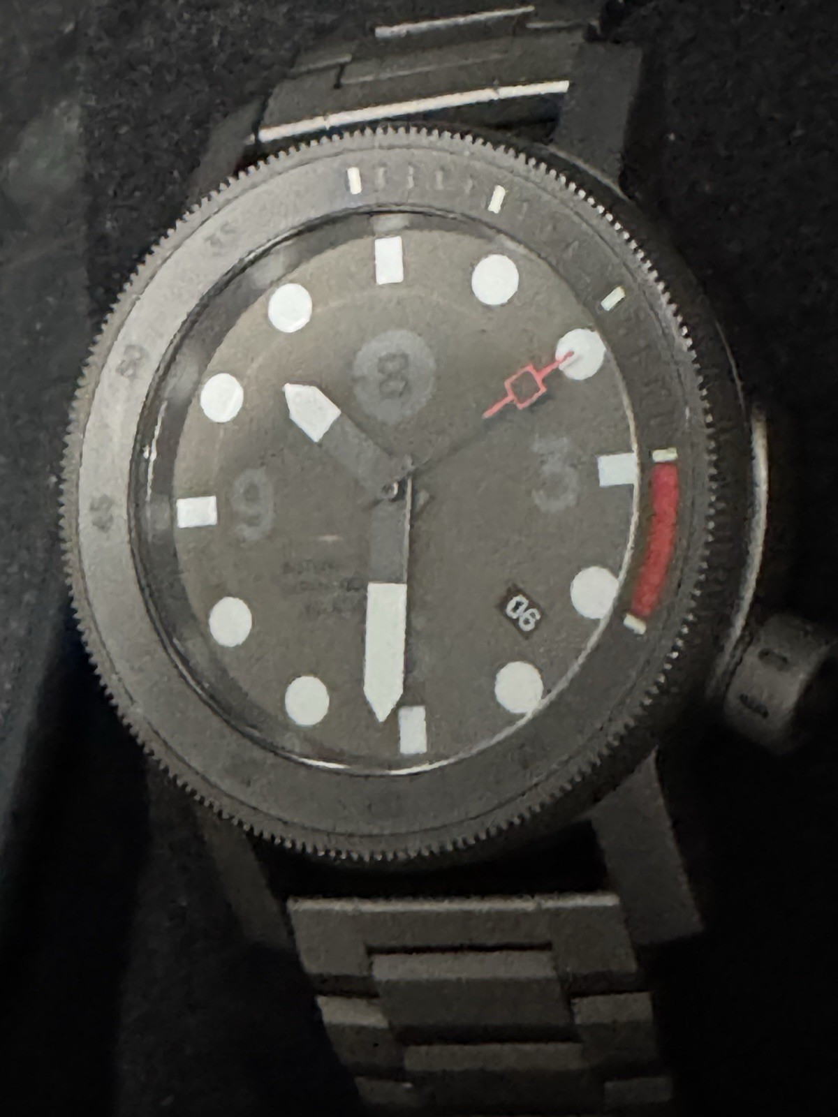 Minus-8 Diver 2.0 Titanium Automatic Gray Dial Gray Bracelet 47mm