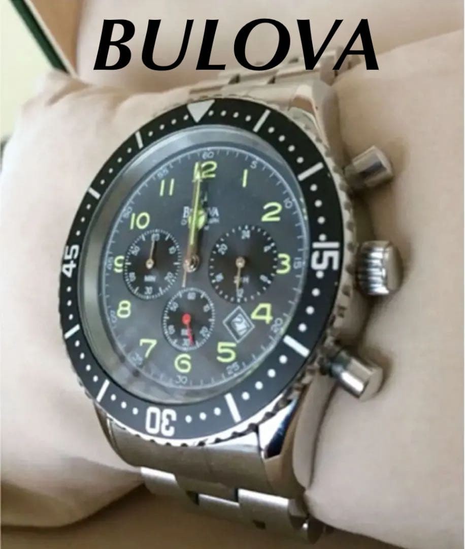 BULOVA BVM006 Chronograph Quartz Wristwatch