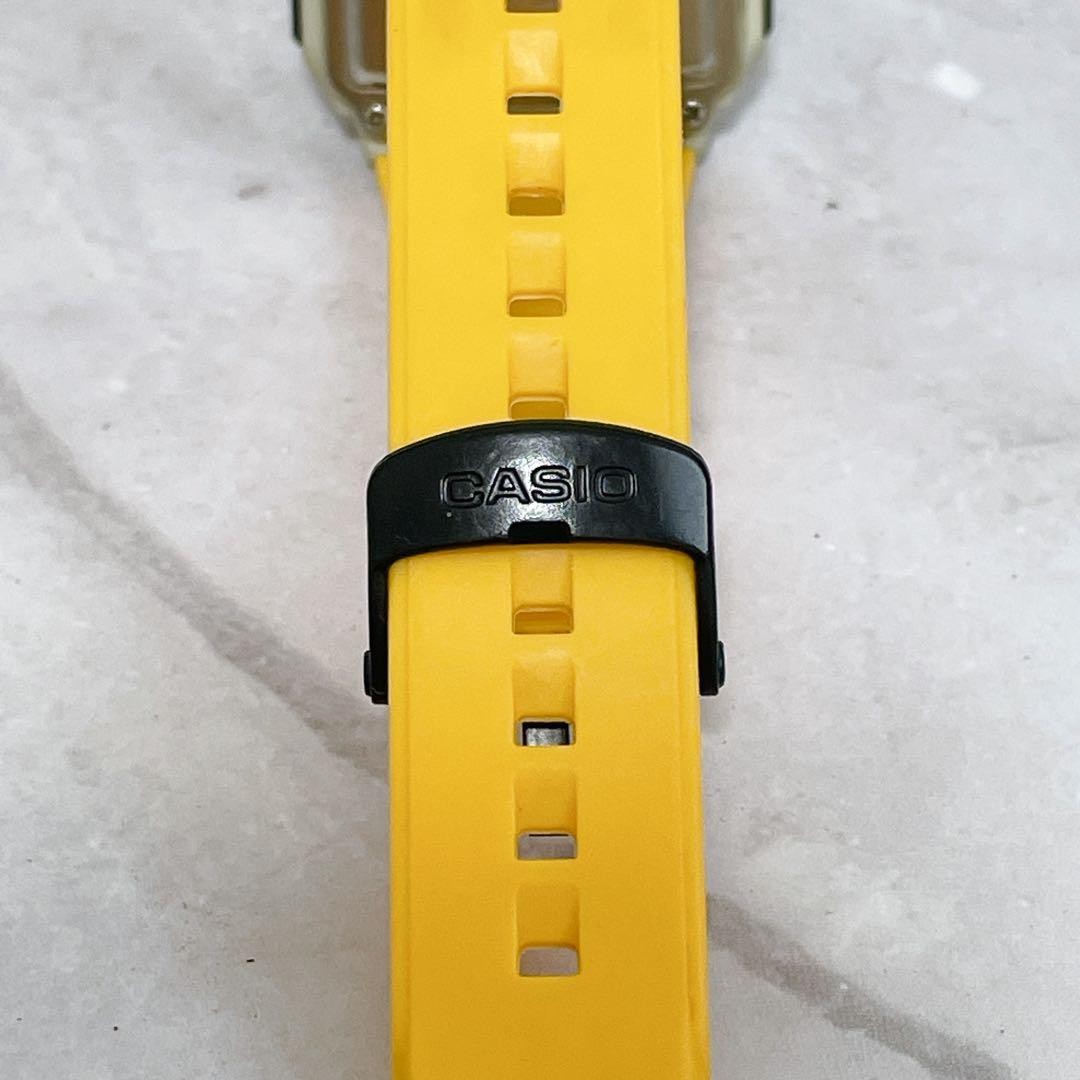 Casio DATABANK DBC-32 Digital Watch Yellow Vintage Japan 071405